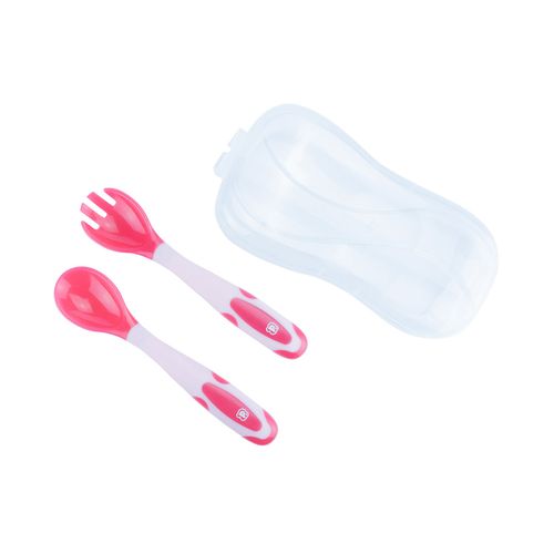 Kit talher termosensÃ­vel para viagem feminino Pimpolho