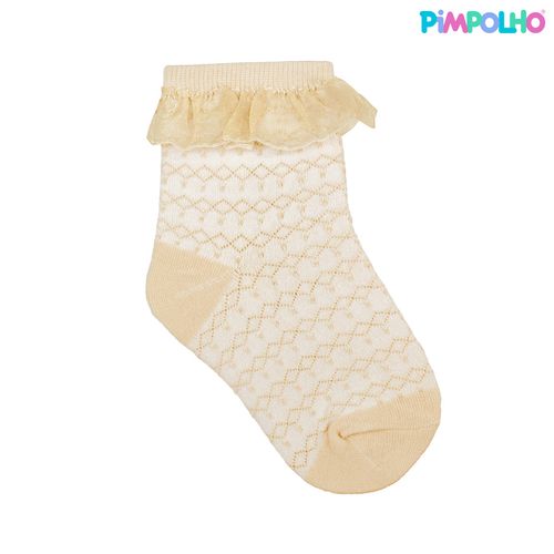 Meia festa fashion 26-30 feminina Pimpolho