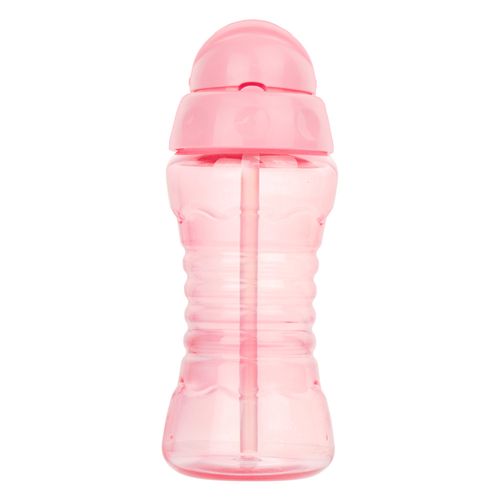 Garrafa colorida C/canudo 270ML feminino Pimpolho
