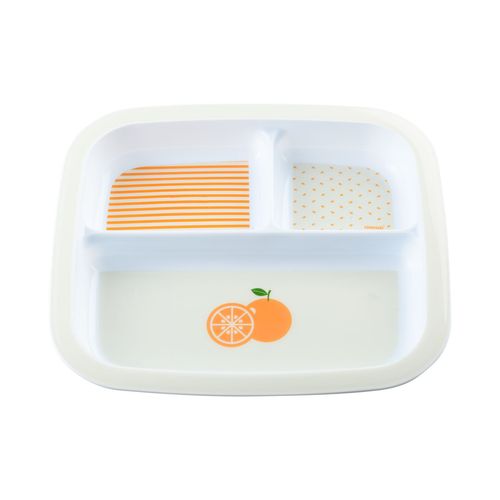 Prato infantil com divisÃ³ria unissex Pimpolho