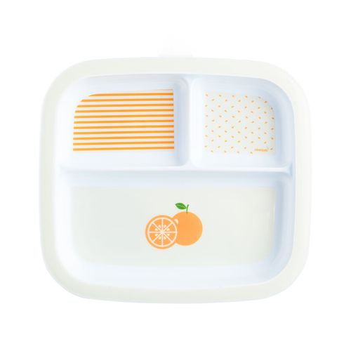 Prato infantil com divisÃ³ria unissex Pimpolho