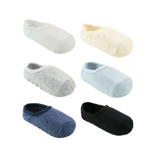 Meia sapatilha lisa antiderrapante 26-30 masculina Pimpolho