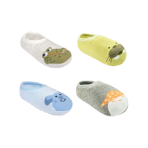 Meia sapatilha bichinho antiderrapante 21-25 masculino Pimpolho