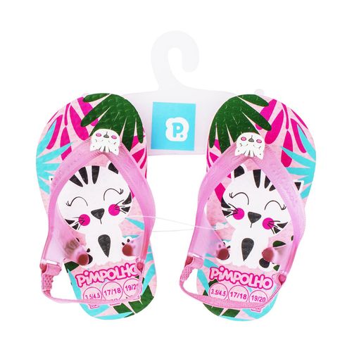 Sand praiana baby rosa/tigresa fem Pimpolho