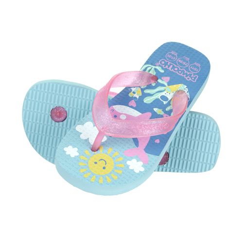 Sand praiana kids Azul/Baleia fem Pimpolho