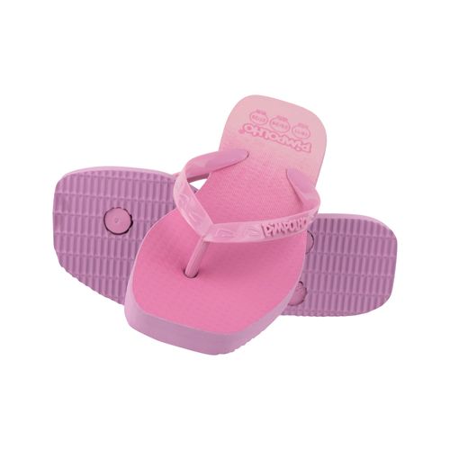 Chinelo quadradinho slim LilÃ¡s/Degrade fem Pimpolho