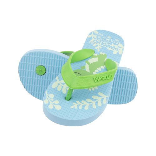 Sand praiana kids Azul/Dinossauro masc Pimpolho