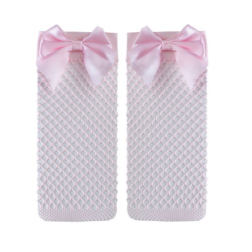 Meia arrastÃ£o com laÃ§o 21-25 feminino Pimpolho