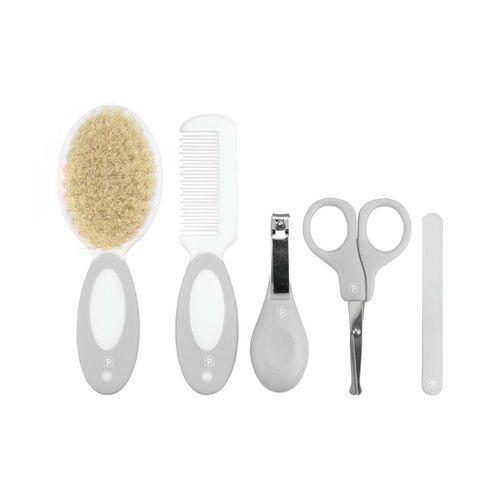 Kit higiene com cerdas naturais C/5 peÃ§as unissex Pimpolho