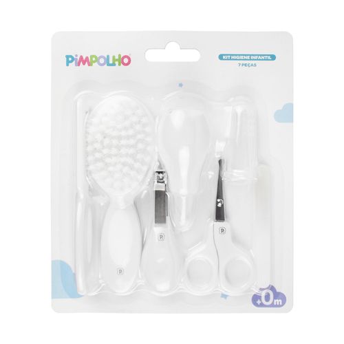 Kit higiene 7 peÃ§as unissex Pimpolho