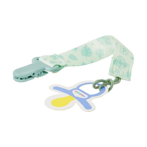 Prendedor de chupeta folhas 14CM masculino Pimpolho