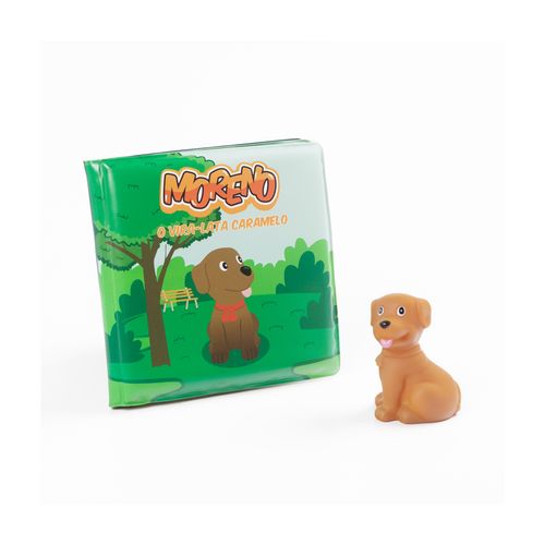 Livro de banho com bichinho cachorro unissex Pimpolho