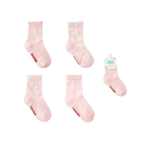 Meia com textura toque fino 26-30 feminino Pimpolho