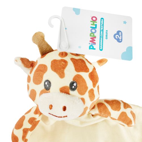Naninha com textura girafa unissex Pimpolho
