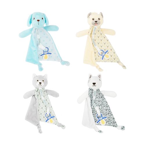 Naninha com prendedor de chupeta tamanho Ãºnico masculino Pimpolho