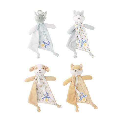 Naninha com prendedor de chupeta tamanho Ãºnico unissex Pimpolho