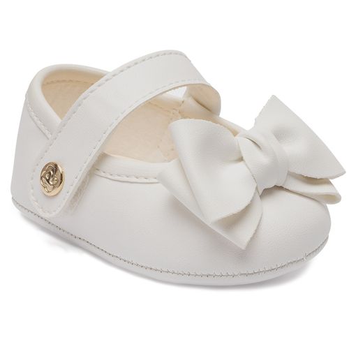 sapatilha batizado boneca infantil pimpolho branca