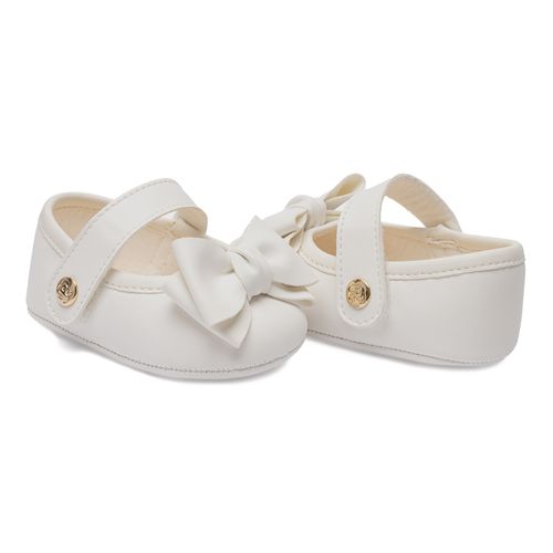 sapatilha batizado boneca infantil pimpolho branca