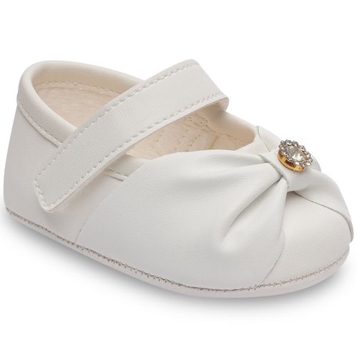 sapatilha batizado festa infantil pimpolho branca