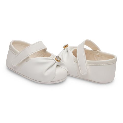 sapatilha batizado festa infantil pimpolho branca