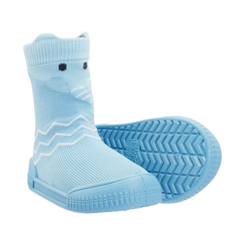 Meia comfort ludica azul elefante masculina Pimpolho