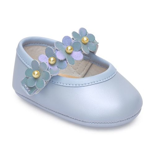sapatilha flora infantil pimpolho azul
