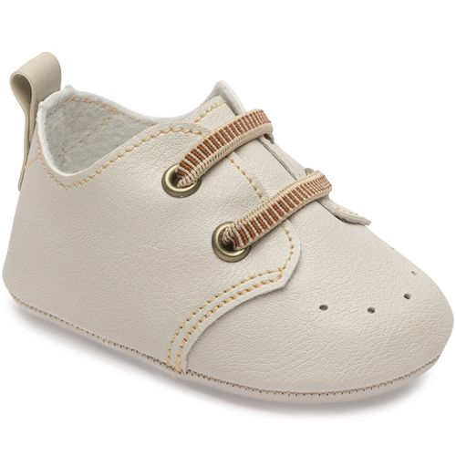 Sapato festinha infantil Pimpolho off white