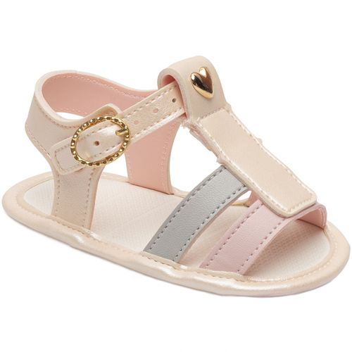Sandália infantil colors Pimpolho bege