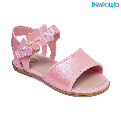 Sandália infantil encanto Pimpolho rosa