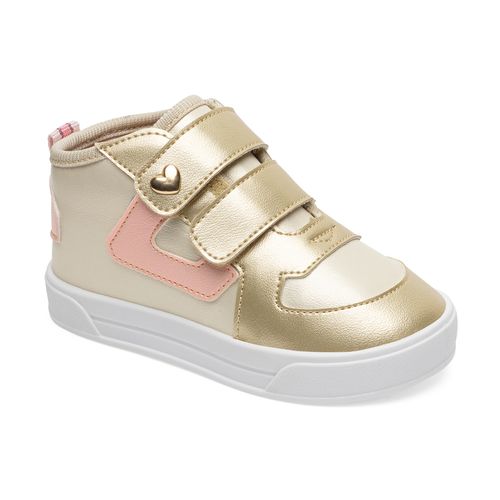 Tênis street urban colors pimpolho dourado