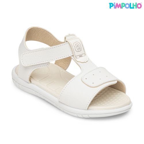 Sandália infantil basica Pimpolho branca