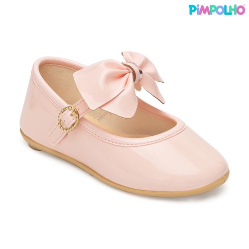 Sapatilha filó infantil Pimpolho rosa