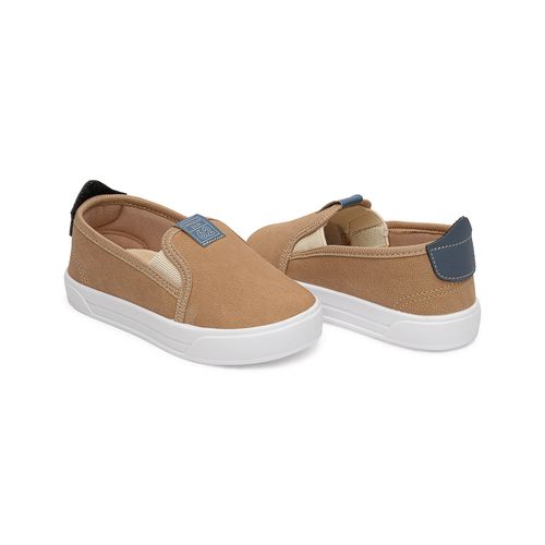 Tênis street slip fit  pimpolho caramelo