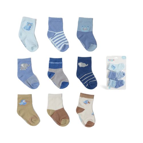 Kit meia presente C/3 prs 16-20 masculino Pimpolho