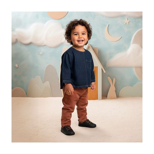 Tênis street oudoor pimpolho preto