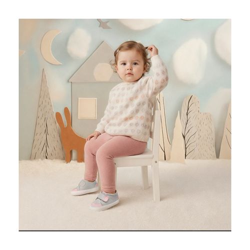 Tênis mini urban infantil Pimpolho cinza