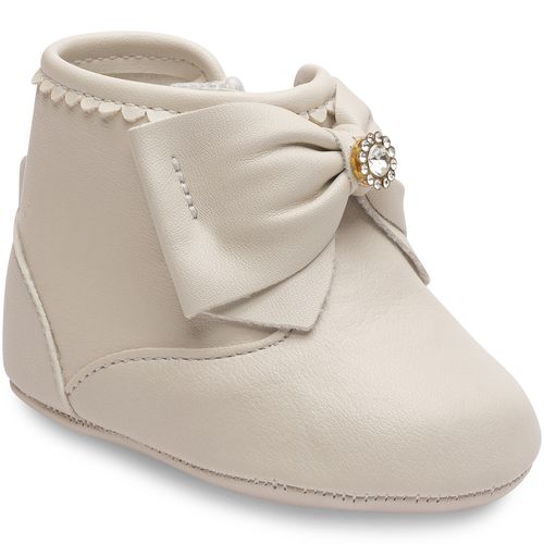Bota charme infantil Pimpolho off white