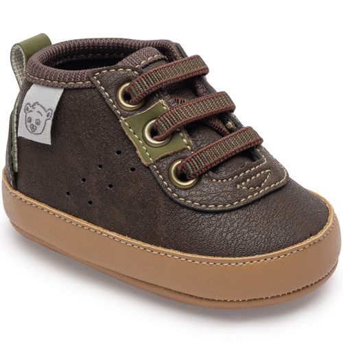 Tênis star baby infantil Pimpolho marrom