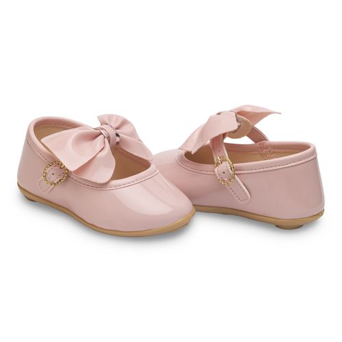 Sapatilha filó infantil pimpolho rosa