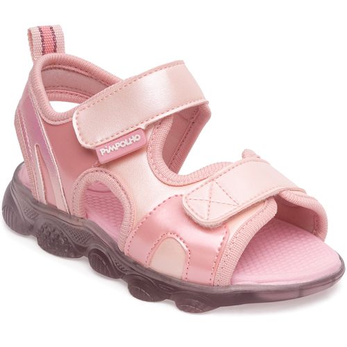 Sandália infantil trekker led Pimpolho rosa