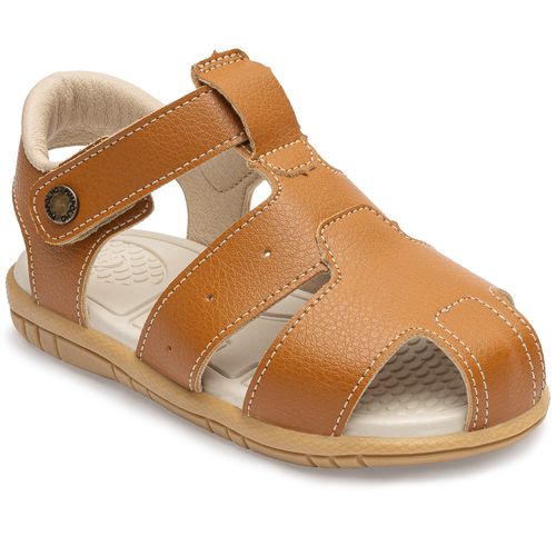 Sandália infantil classica Pimpolho caramelo