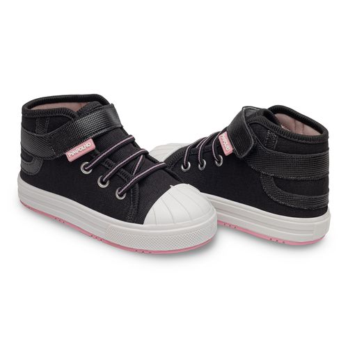 Tênis star kids star pimpolho preto