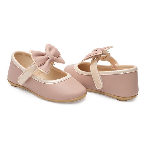 Sapatilha filó colors infantil pimpolho nude