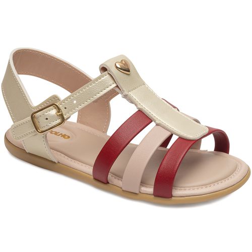 Sandália infantil colors pimpolho perola