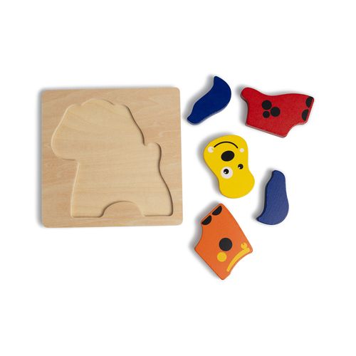 Quebra-cabeça de madeira unissex Pimpolho