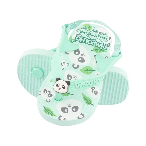 Sand praiana baby verde/panda masc Pimpolho