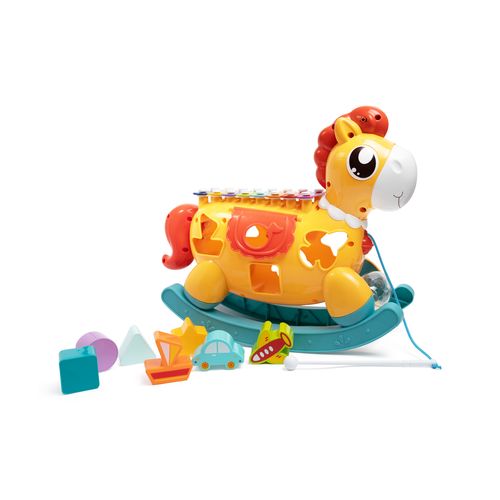 Cavalinho xilofone de encaixe unissex Pimpolho