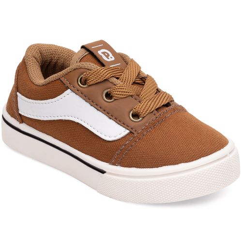 Tênis flip casual pimpolho marrom