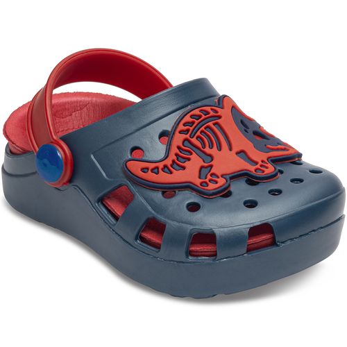 Sandália infantil Pimpolho babuche marinho/vermelho