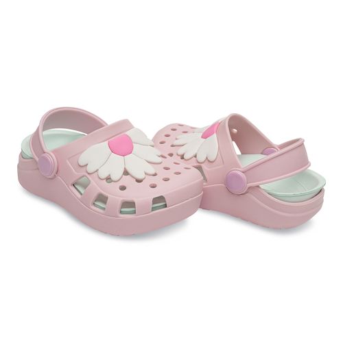 Sandália infantil Pimpolho babuche rosa